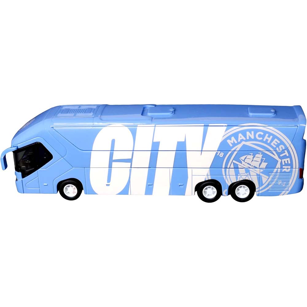 Manchester City FC Autobús Oficial del Equipo Miniatura de Colección 16270, vehículos de colección