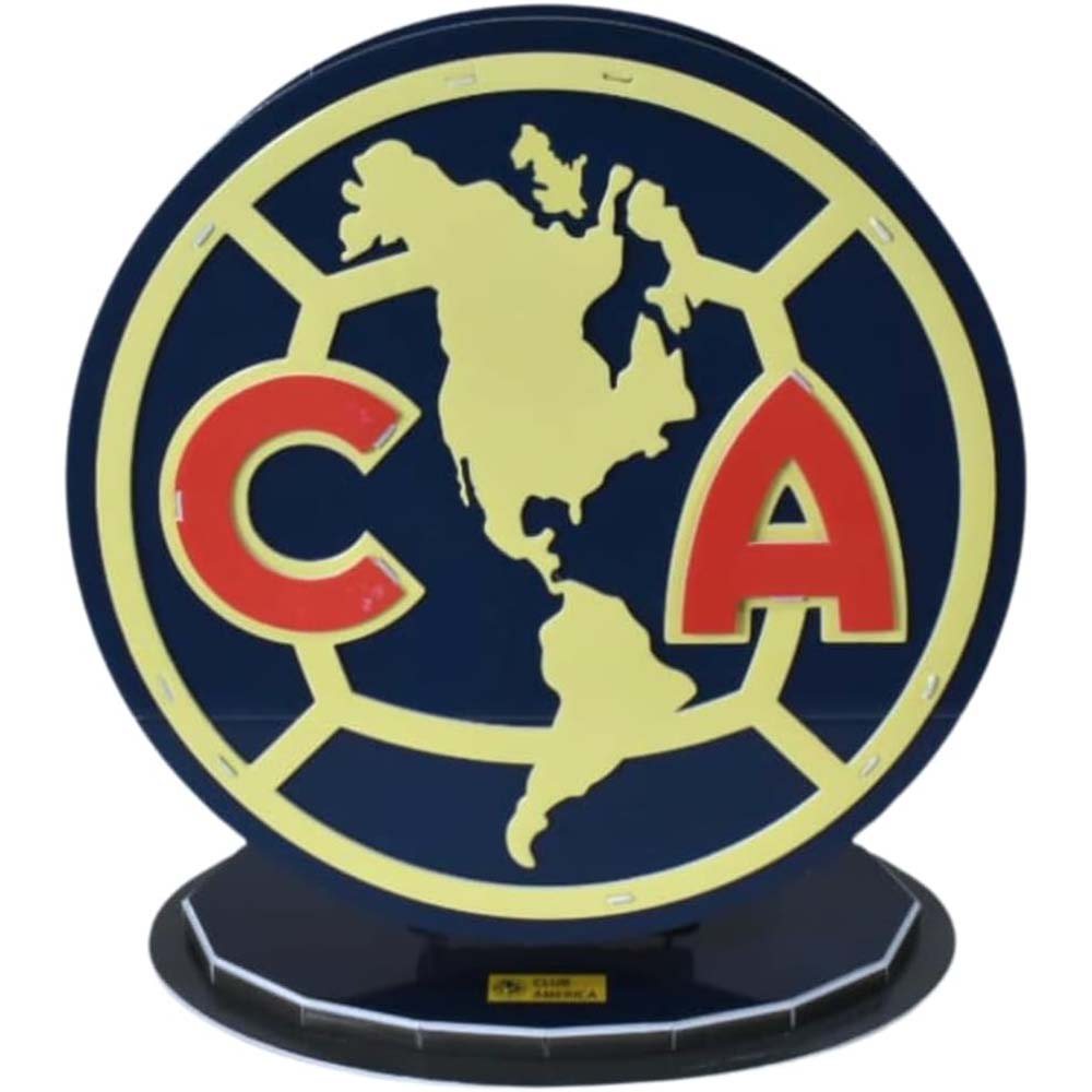 Club América Escudo Rompecabezas 3D Oficial Sockers 16300, rompecabezas 3d