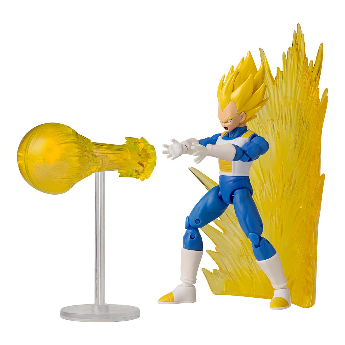 Dragon Ball Super – Super Saiyan Vegeta Dragon Stars Power Up Pack, figuras de acción