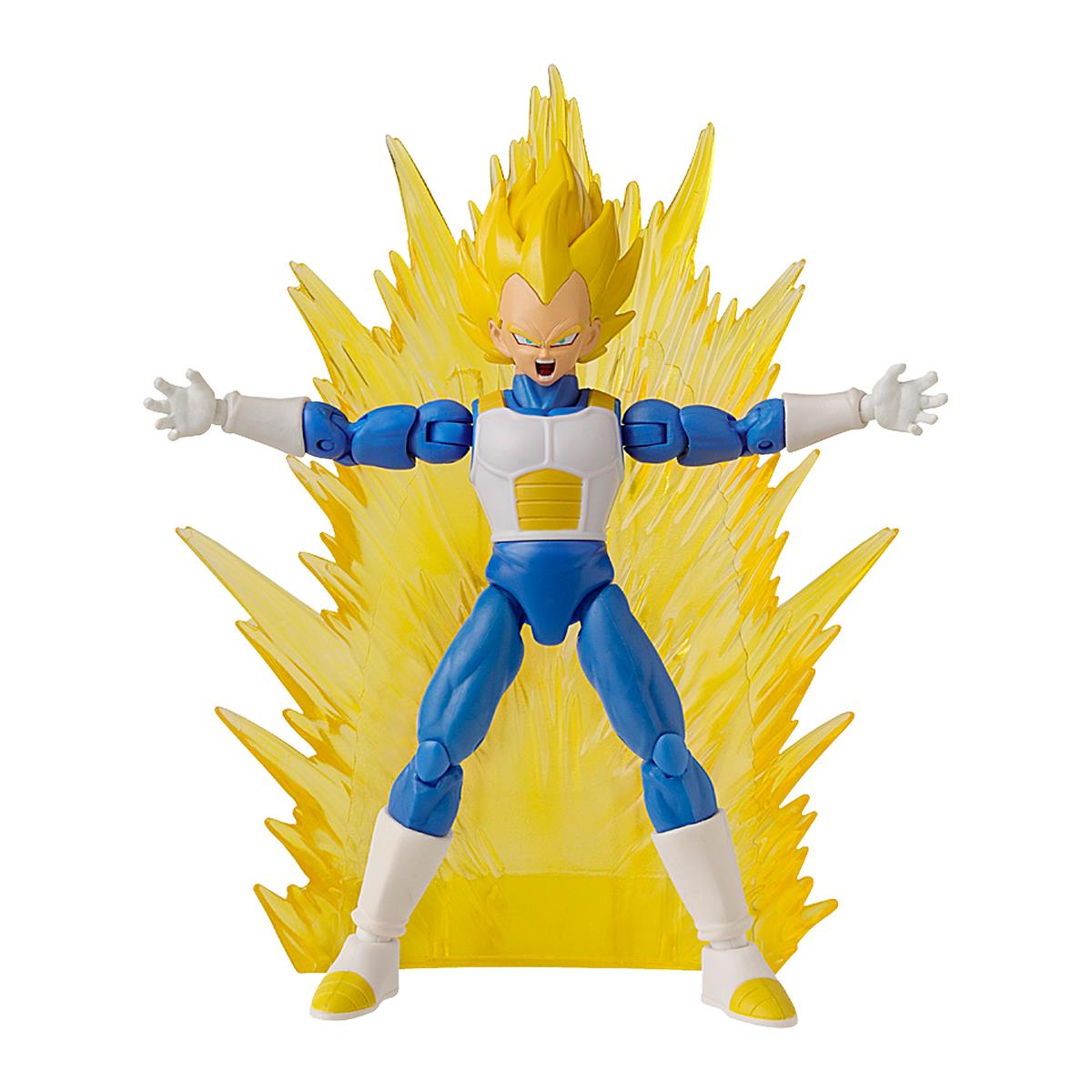 Dragon Ball Super – Super Saiyan Vegeta Dragon Stars Power Up Pack, figuras de acción