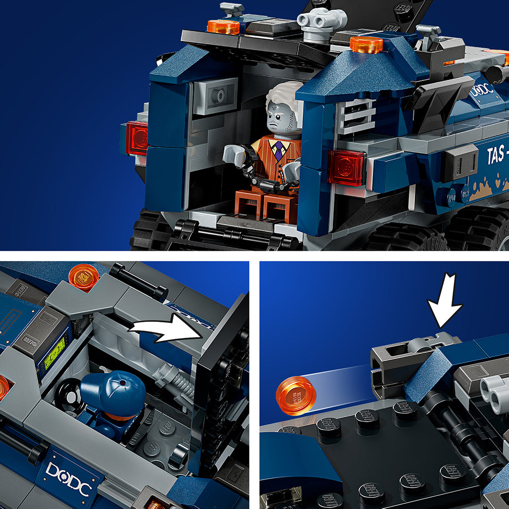 LEGO Marvel Spider-Man Prison Transport Chase 76349, sets de construcción