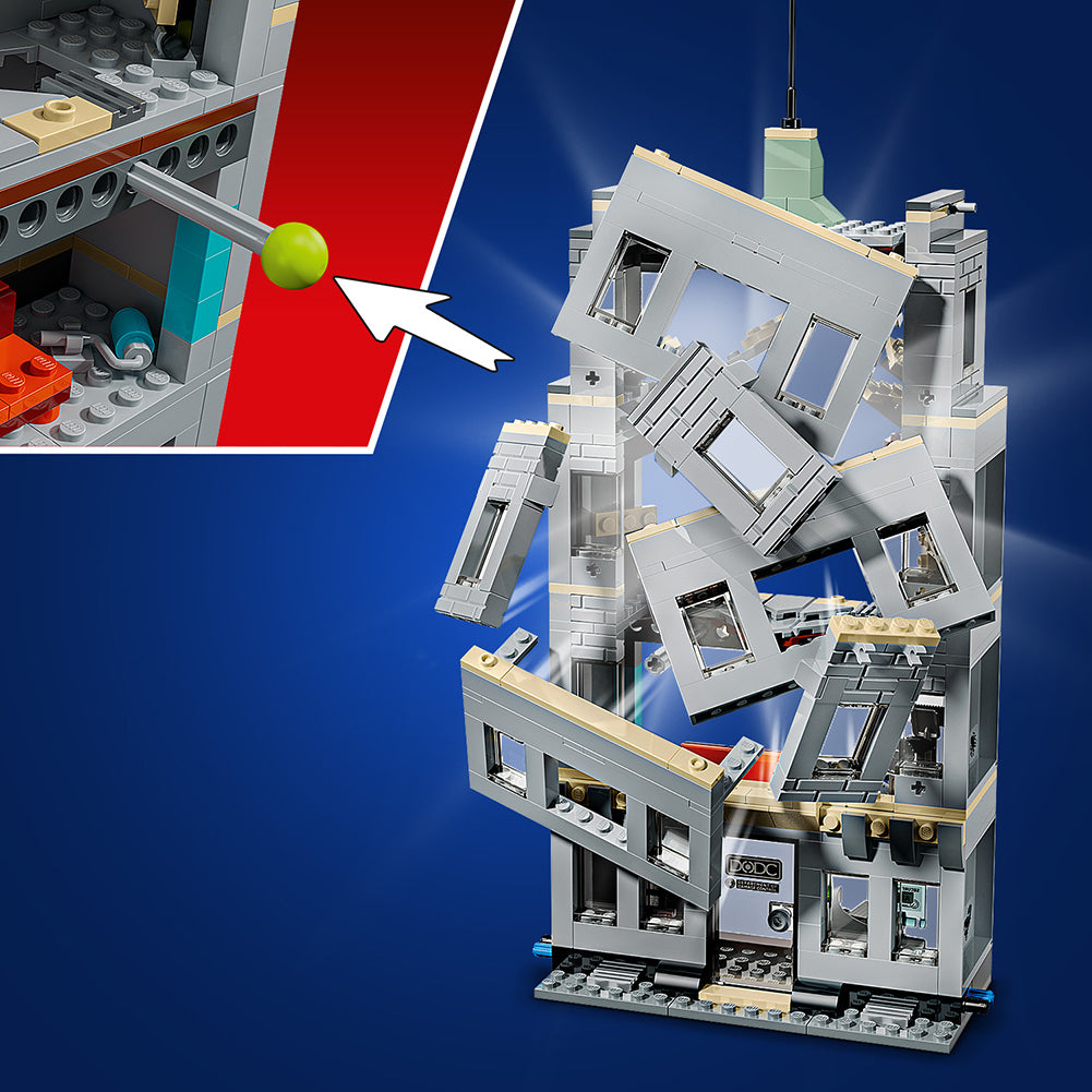 LEGO Marvel Spider-Man vs. Hulk Epic Clash 76350, sets de construcción