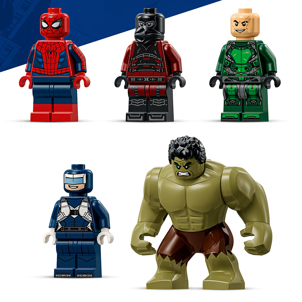 LEGO Marvel Spider-Man vs. Hulk Epic Clash 76350, sets de construcción