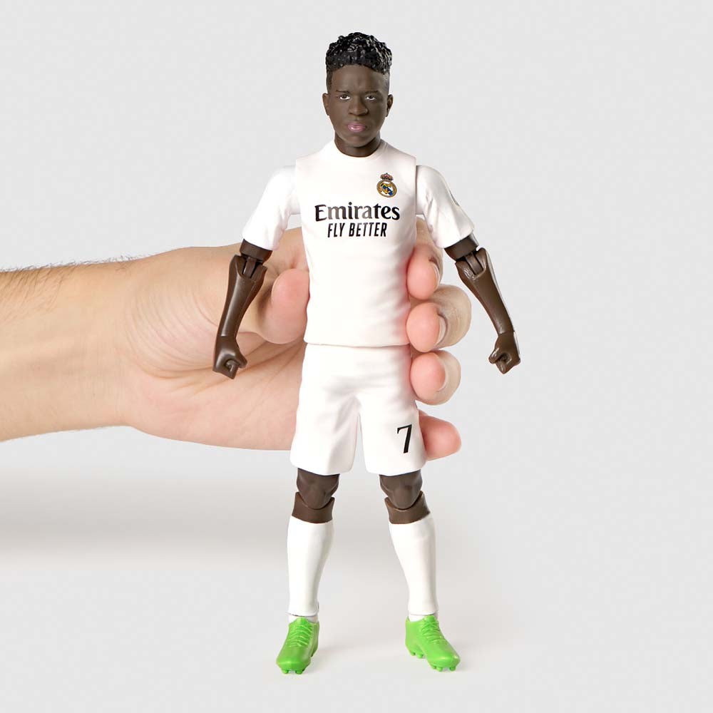 Vinícius Júnior Real Madrid CF Figura de Acción Coleccionable 20 cm SOCKERS 83606, figuras de acción y colección