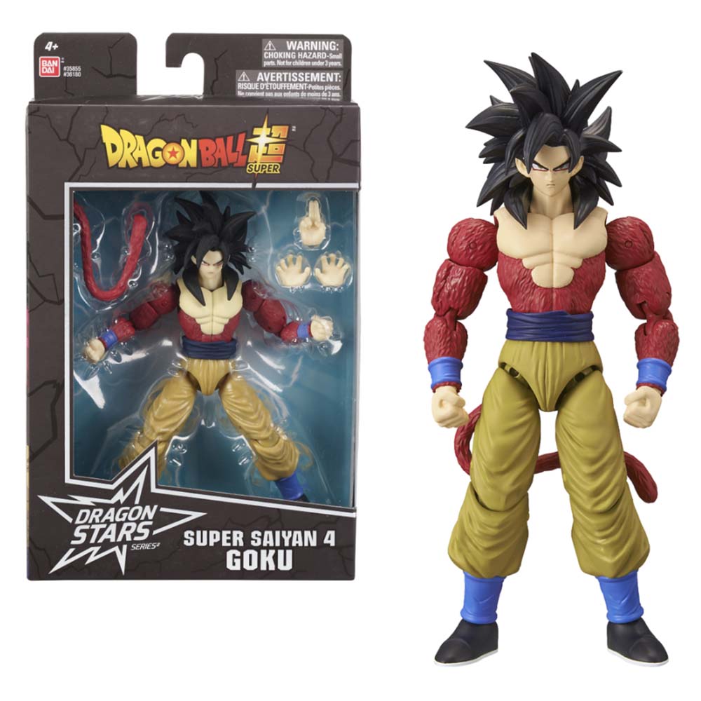 Dragon Ball Super Figura Legendaria - Super Saiyan 4 Goku 35855 - Edad 4+