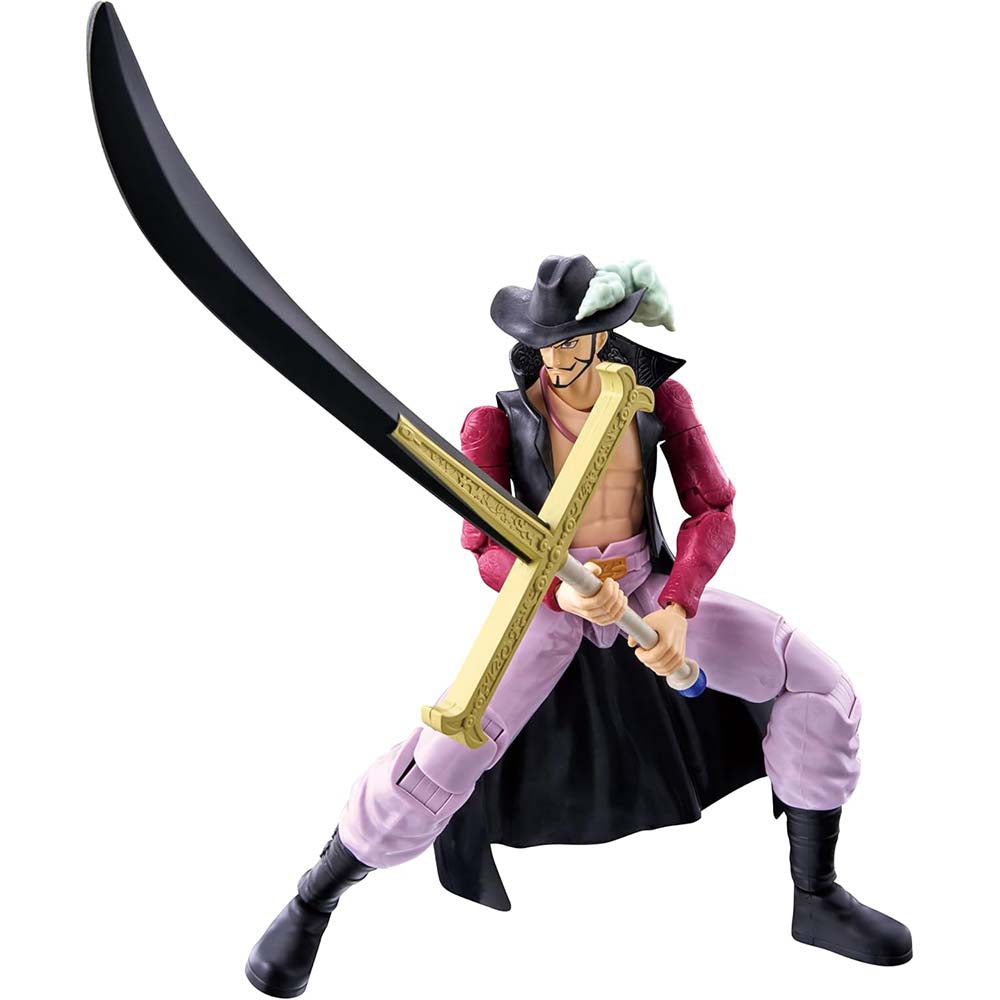Anime Heroes One Piece - Dracule Mihawk 6.5" 36930, figuras de acción