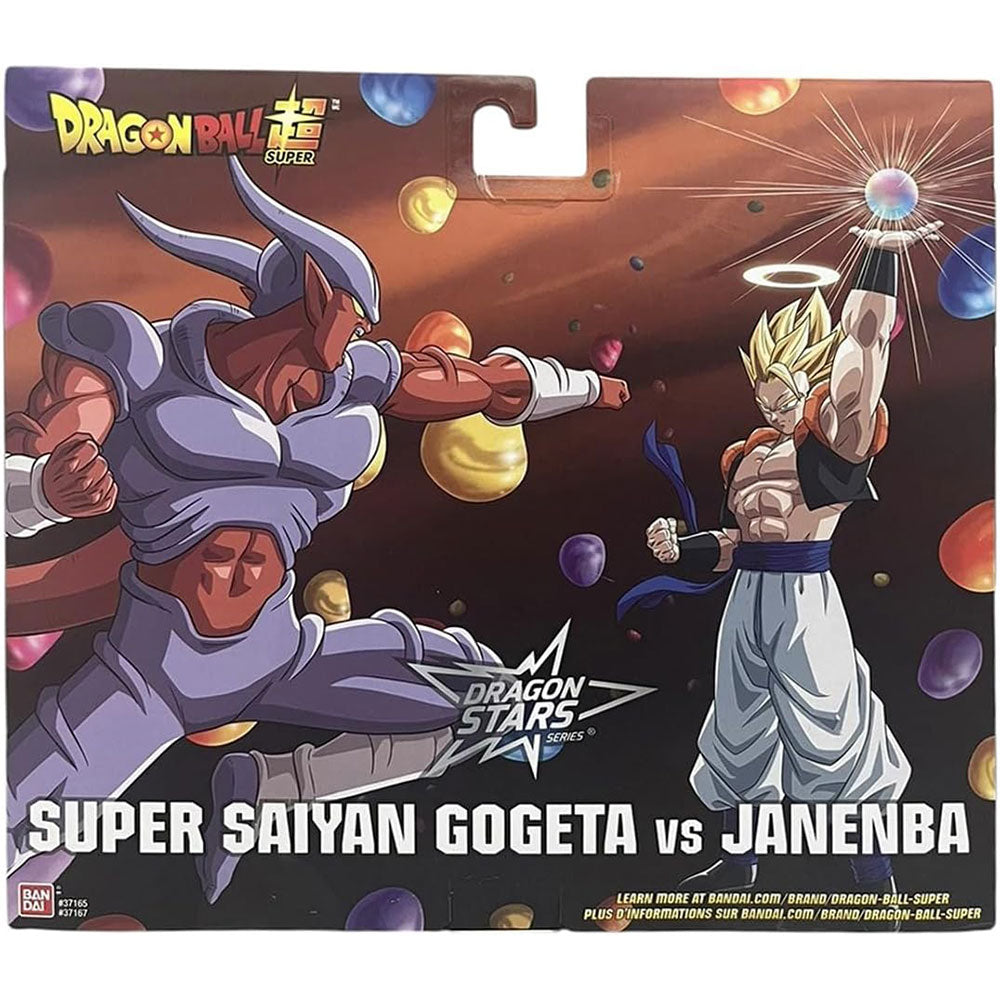 Dragon Stars Battle Pack 2 Janenba vs Super Saiyan Gogeta 37165, figuras de acción