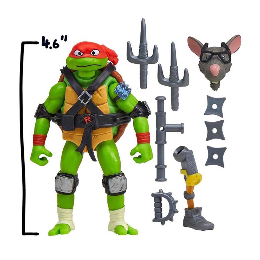 Tortugas Ninja Mutations - Raphael 89757, figuras de acción