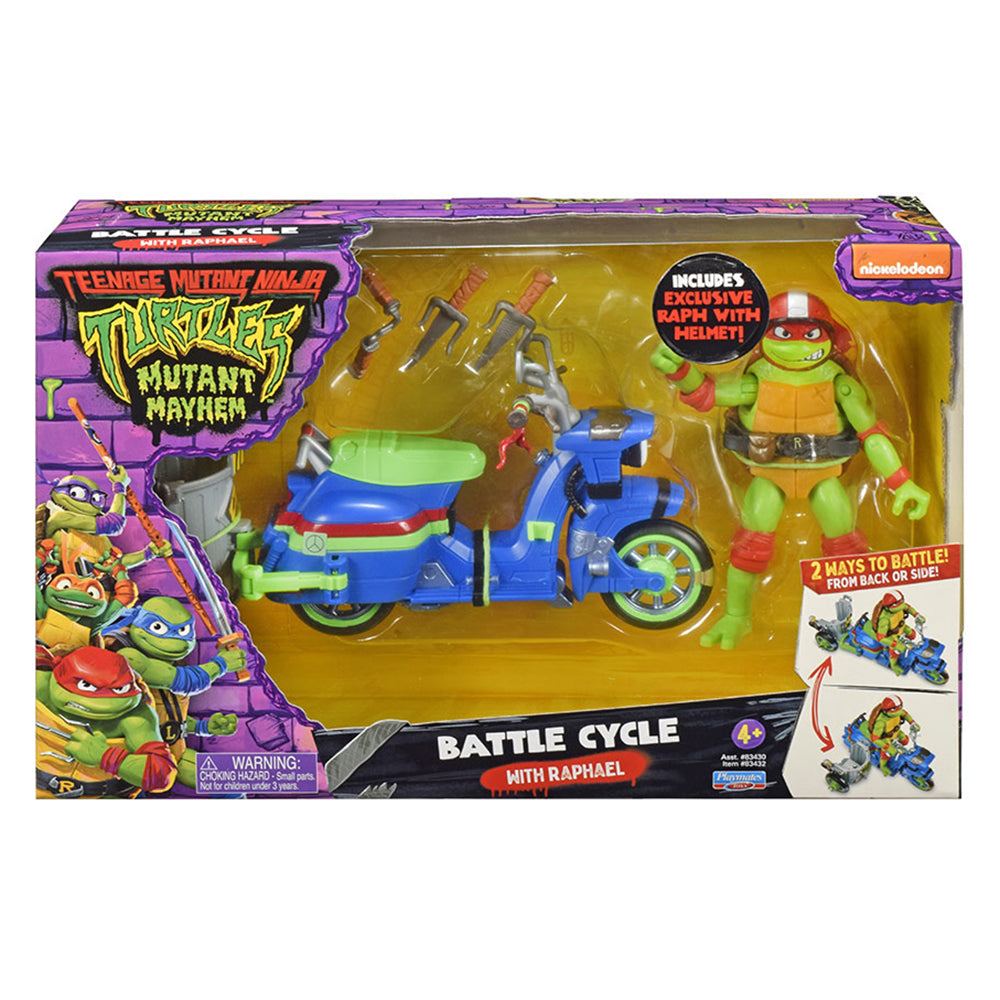 Tortugas Ninja Caos Mutante Vehículo Con Figura - Rafael 89760 - Edad 4+