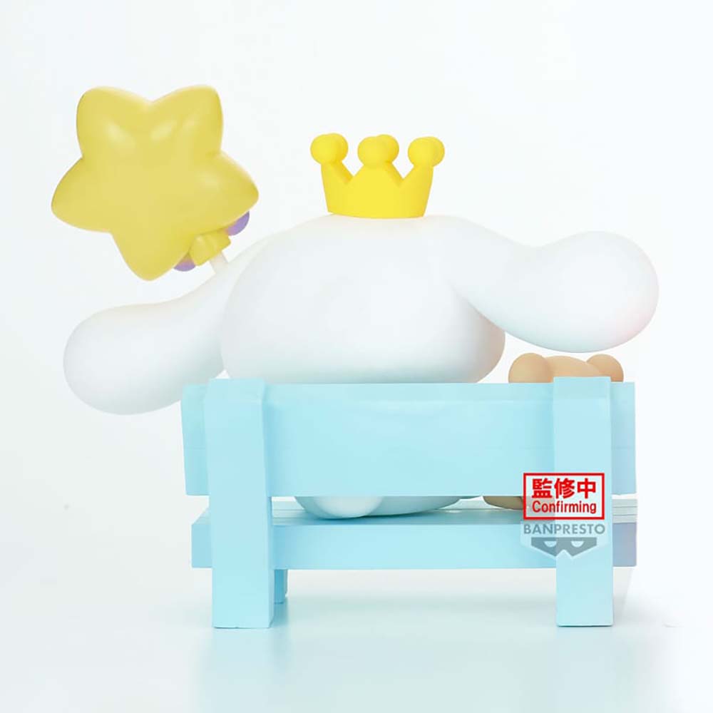 Banpresto - Sanrio Characters Nakayoshi Memories Hello Kitty & Cinnamoroll (B: Cinnamoroll), figuras de colección