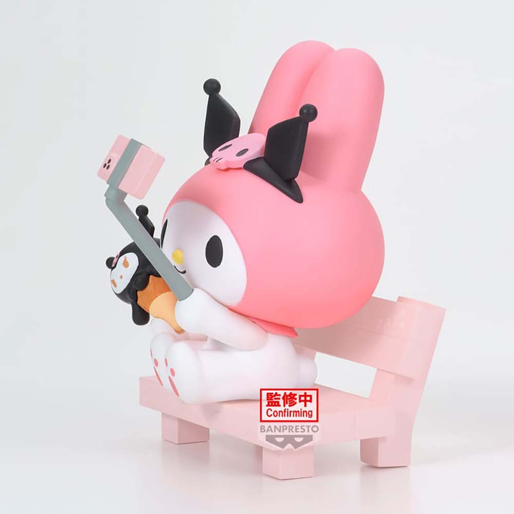 Sanrio characters Nakayoshi memories~My Melody & Kuromi~(A:My Melody), figuras de acción