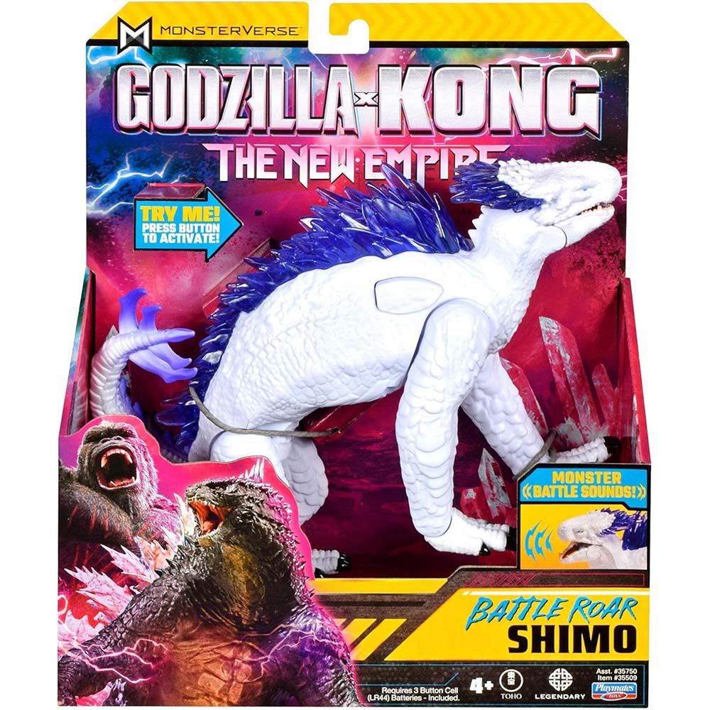 Godzilla x Kong Rugido de Batalla - Shimo 12020: Figura de acción - Edad 4+