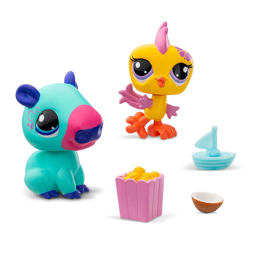 Littlest Pet Shop 2Pack Wave 2 #3 32032: Paquete de 2 figuras - Edad 4+