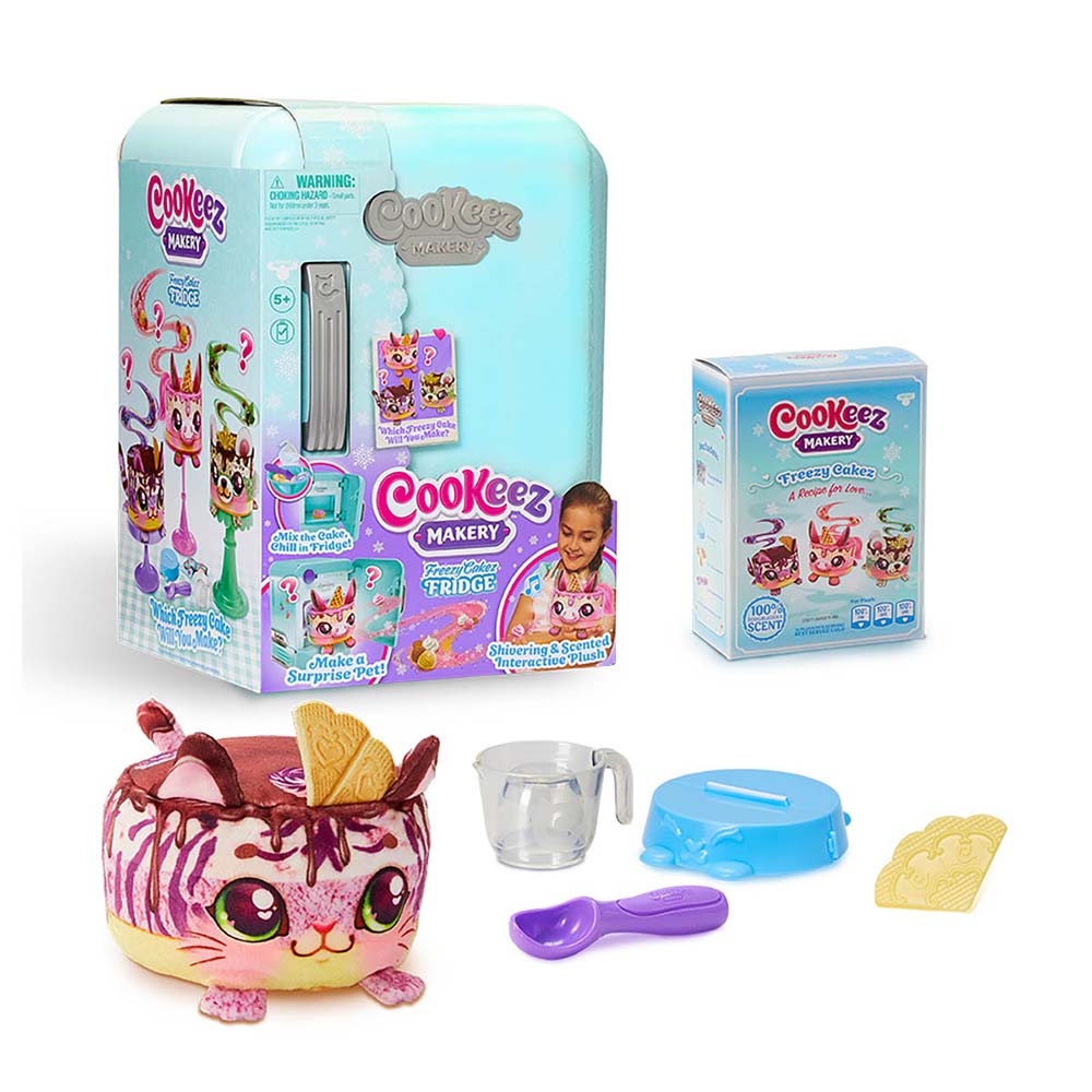 Cookeez Makery Pastel Helado con Peluche Interactivo Sorpresa 91048