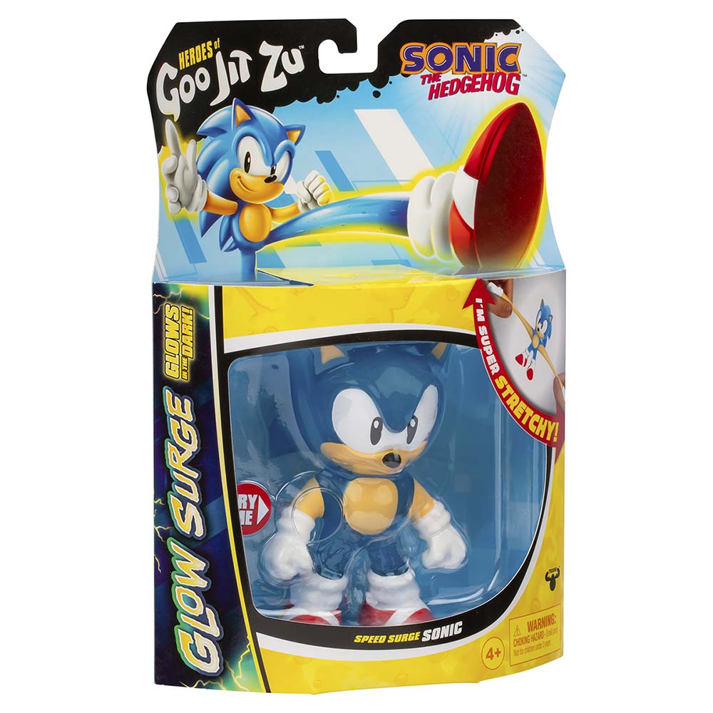 Heroes of Goo Jit Zu Goo Jitzu Glow Surge Sonic Speed Surge Sonic 15021: Figura de acción - Edad 4+