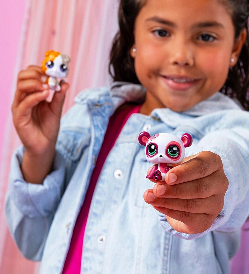 Littlest Pet Shop serie 3 Mascota #135 Labrador 32097, figuras de animales