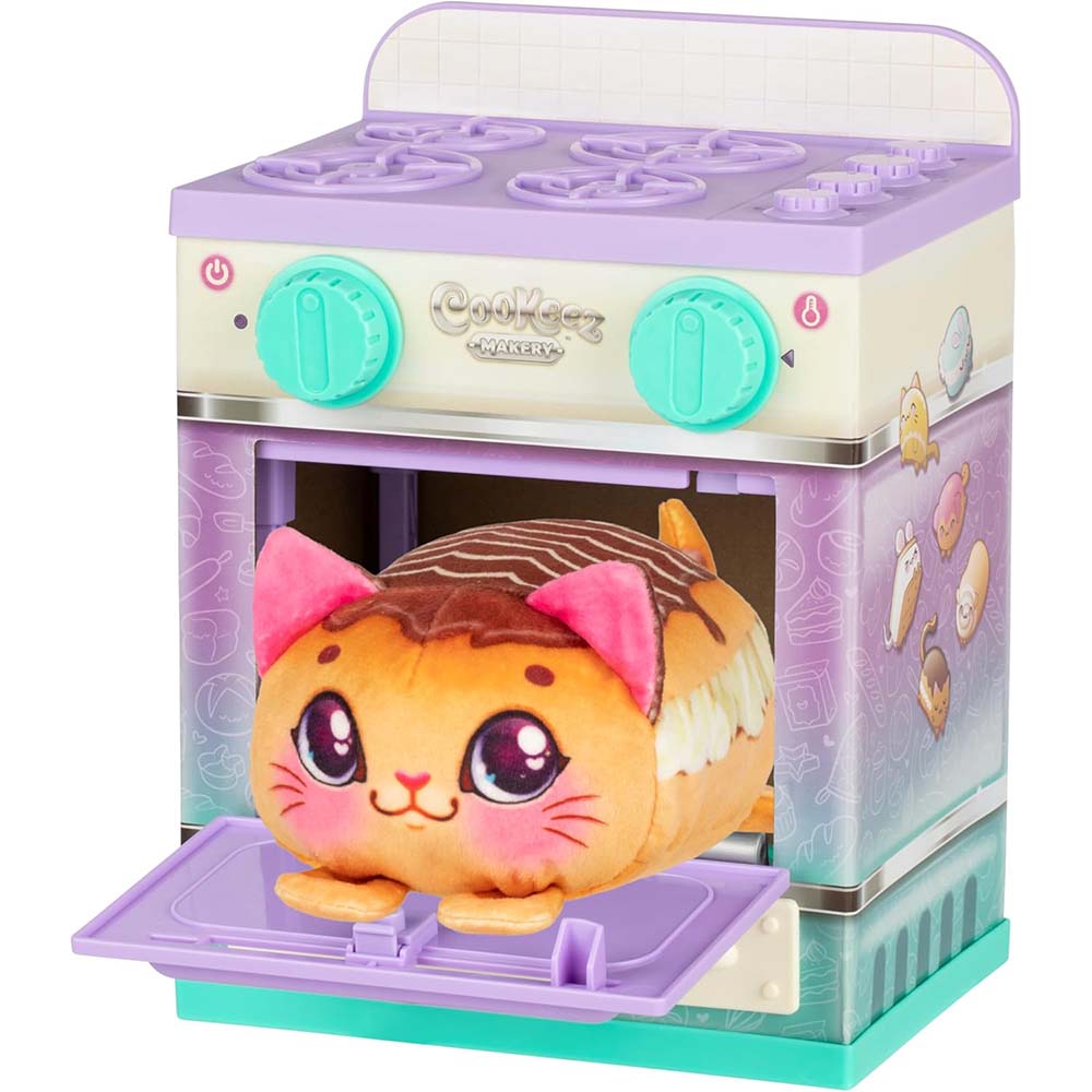 Cookeez Makery Lil' Bakez Horno Mascota Sorpresa 31061, peluches