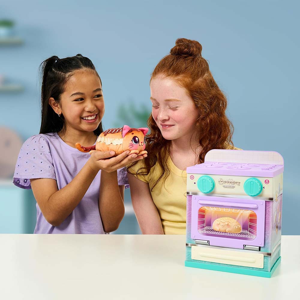 Cookeez Makery Lil' Bakez Horno Mascota Sorpresa 31061, peluches