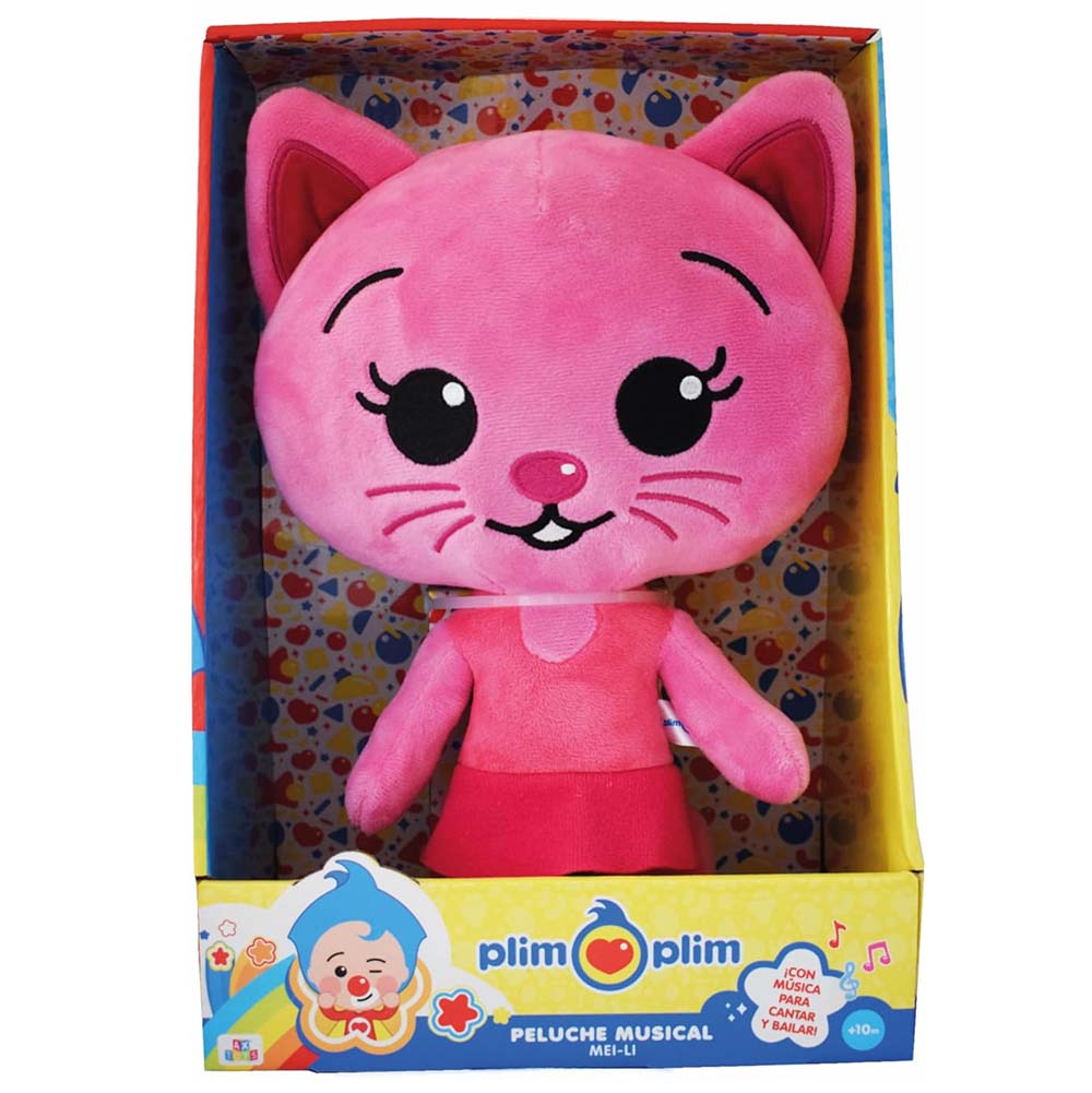 Plim Plim Peluche Musical DX - Mei-Li 85010, peluches