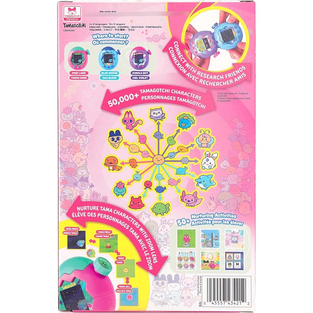 Tamagotchi Paradise Rosa 43420, juguetes interactivos