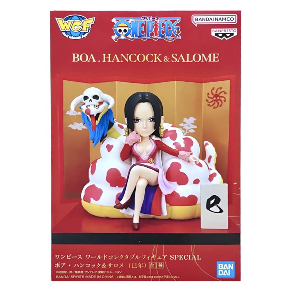 Banpresto One Piece – WCF Log Stories Special: Boa Hancock & Salome, figuras de colección