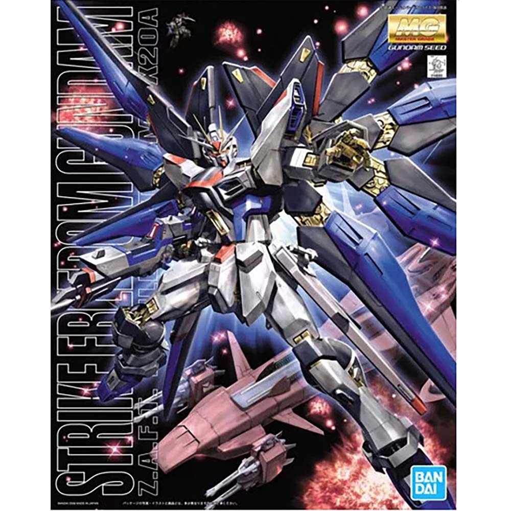 Mg 1 100 Strike Freedom Gundam, modelos para armar