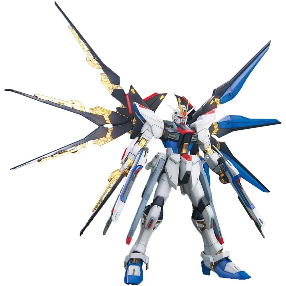 Mg 1 100 Strike Freedom Gundam, modelos para armar