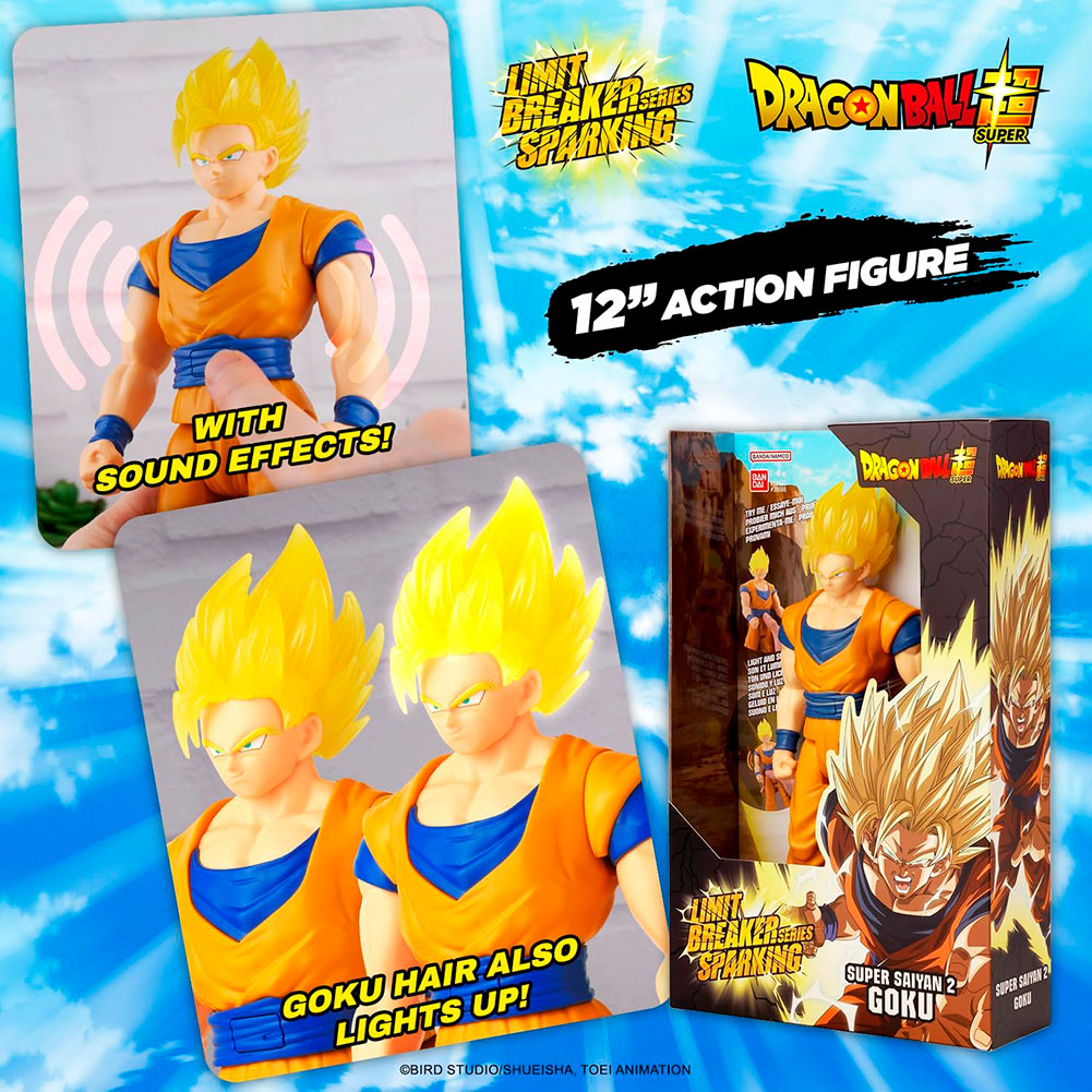Dragon Ball Limit Breaker Series – Super Saiyan 2 Goku 38565, figuras de acción
