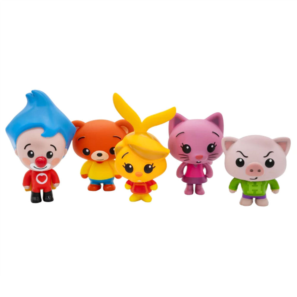Plim Plim y sus Amigos Pack de 5 Figuras 85043, figuras de acción y colección