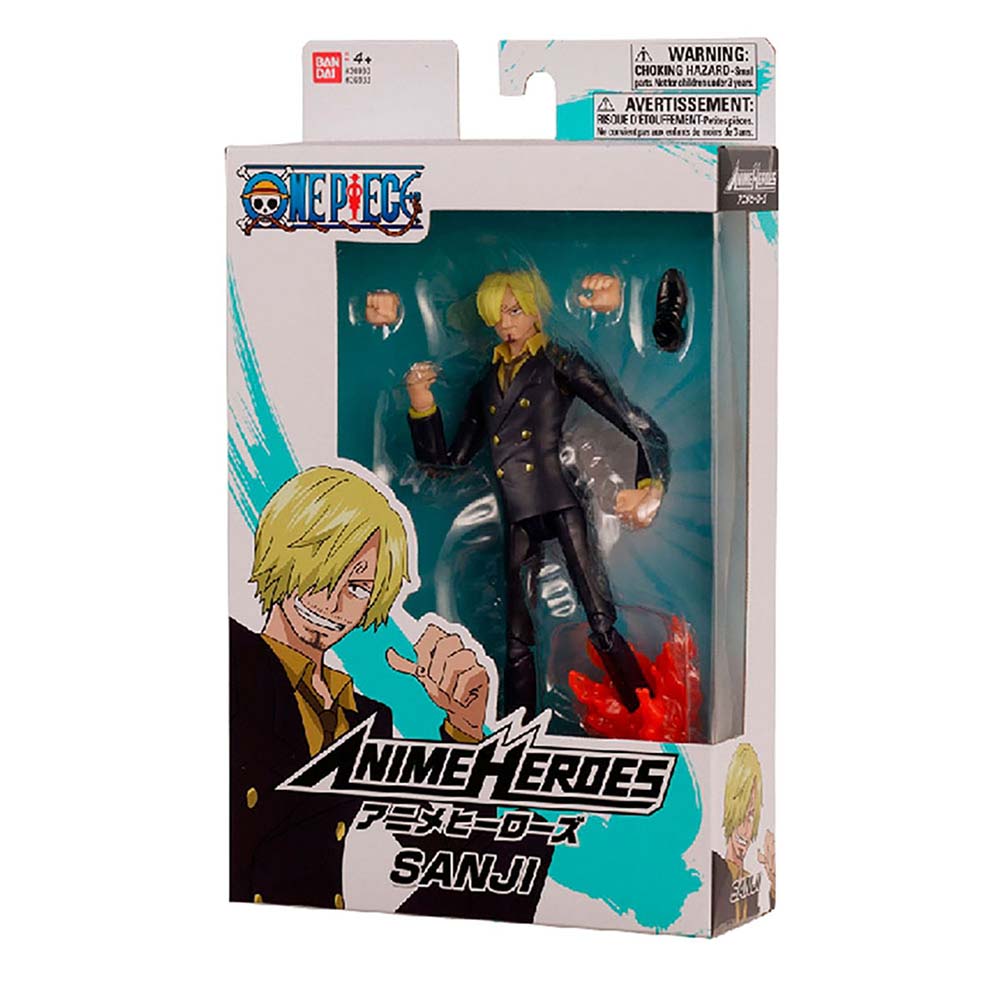 Anime Heroes One Piece Sanji 36933, figuras de acción