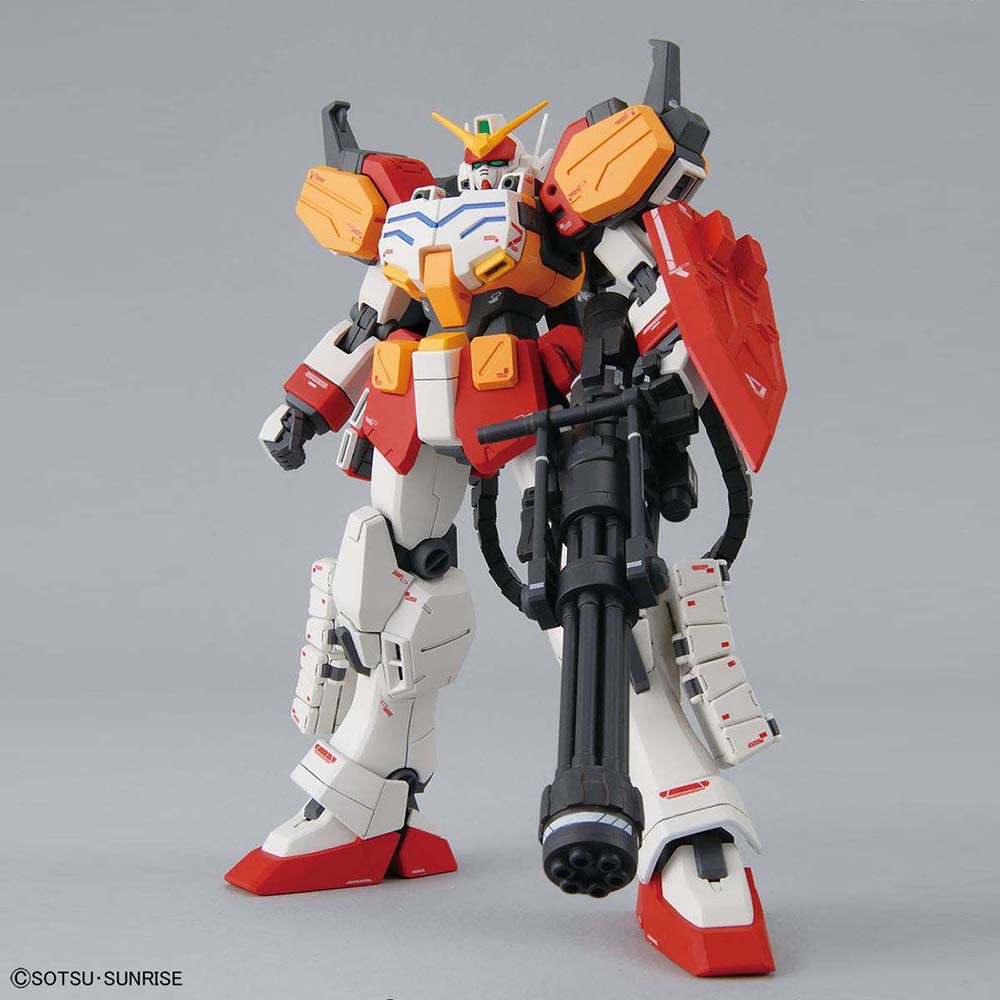 Bandai Hobby Gundam Wing Gundam Heavyarms Ver. EW MG 1/100 – Master Grade Model Kit Gunpla, modelos para armar