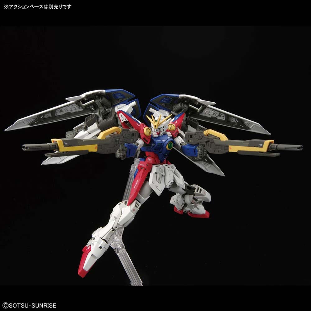 Bandai Spirits RG Wing Gundam Zero 1/144 – Real Grade Model Kit Gunpla, modelos para armar