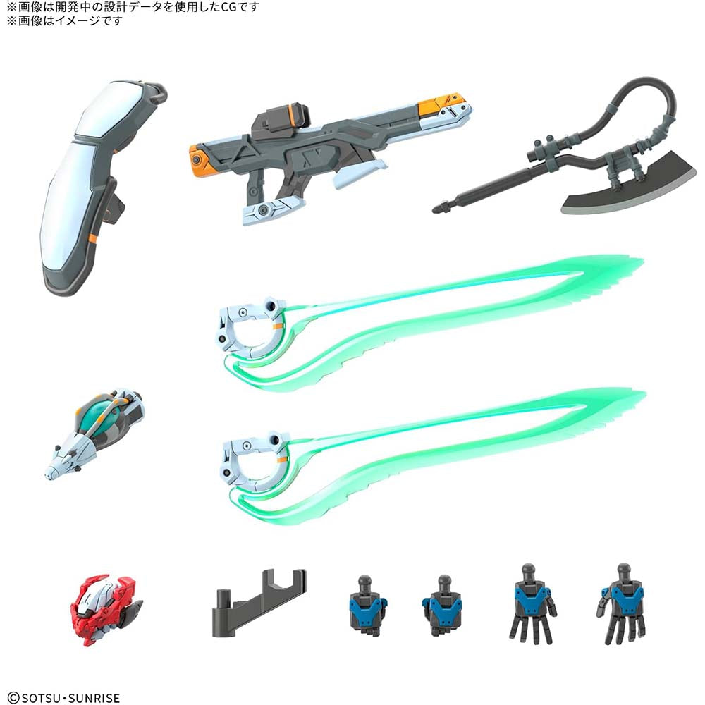 Bandai HG 1/144 Mobile Suit Gundam GQuuuuuuX – gMS-Ω GQuuuuuuX (Endymion Unit Awakened) Model Kit, modelos para armar