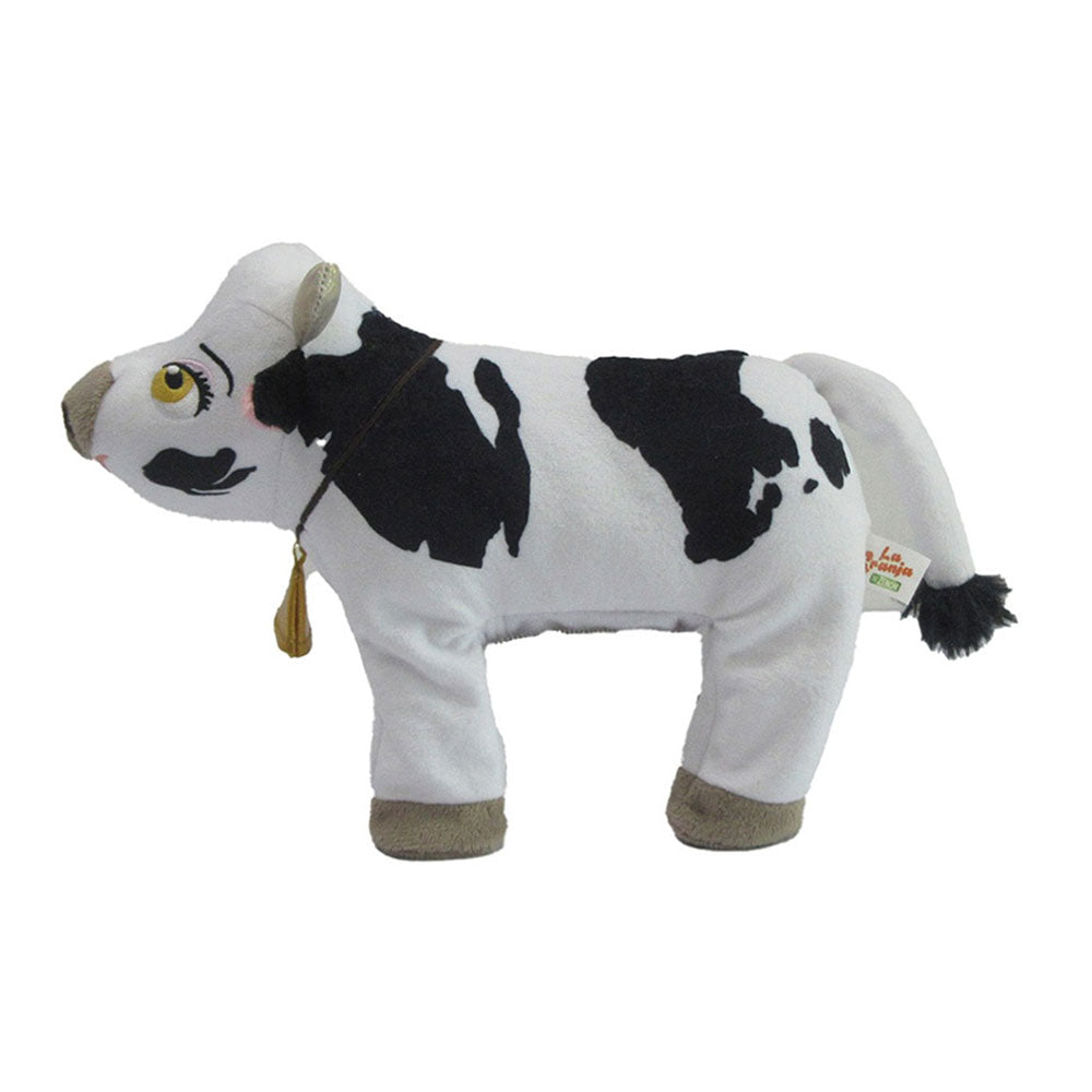 La Granja de Zenón: Peluche Interactivo de la Vaca Lola con Movimiento Sonidos y Luces - Edad 2+