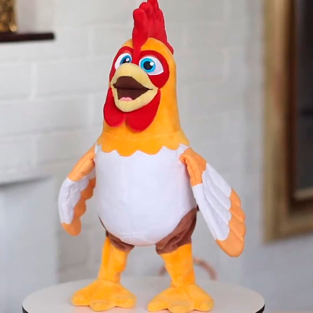 La Granja de Zenón: Peluche Interactivo Bartolito Bailarín de 40 cm con Canciones y Movimiento - Edad 2+
