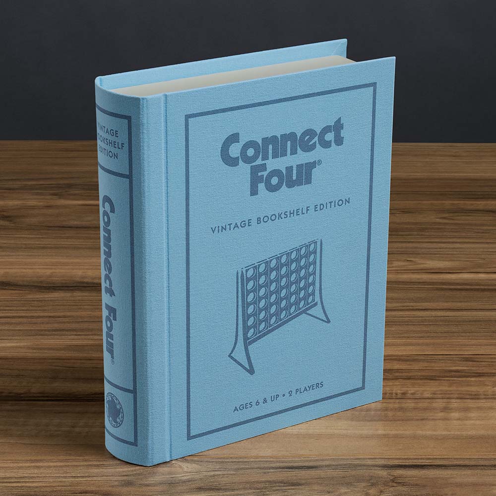 Connect 4 Connect Four Vintage Bookshelf Edition 43417: Juego de mesa