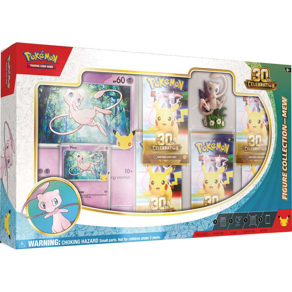 Pokémon TCG 30th Celebration Figure Collection (variante Mew o Mewtwo)