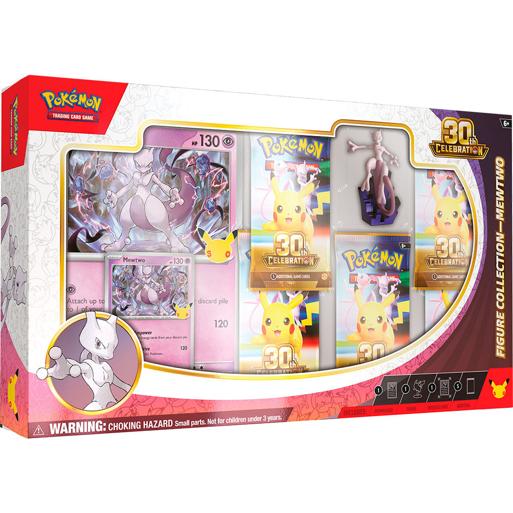 Pokémon TCG 30th Celebration Figure Collection (variante Mew o Mewtwo)