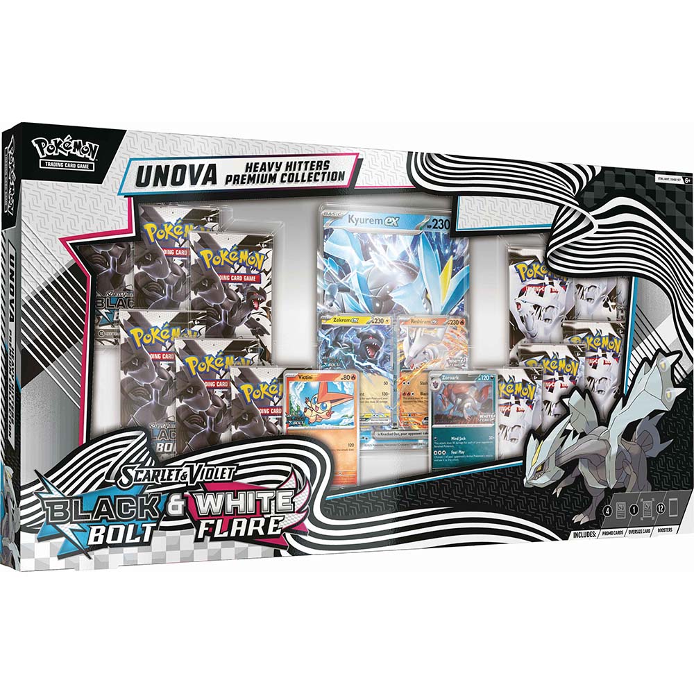 Pokémon TCG: Unova Heavy Hitters Premium Collection – Colección Premium de Unova (Cartas en Inglés)