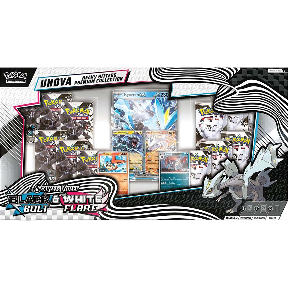 Pokémon TCG: Unova Heavy Hitters Premium Collection – Colección Premium de Unova (Cartas en Inglés)