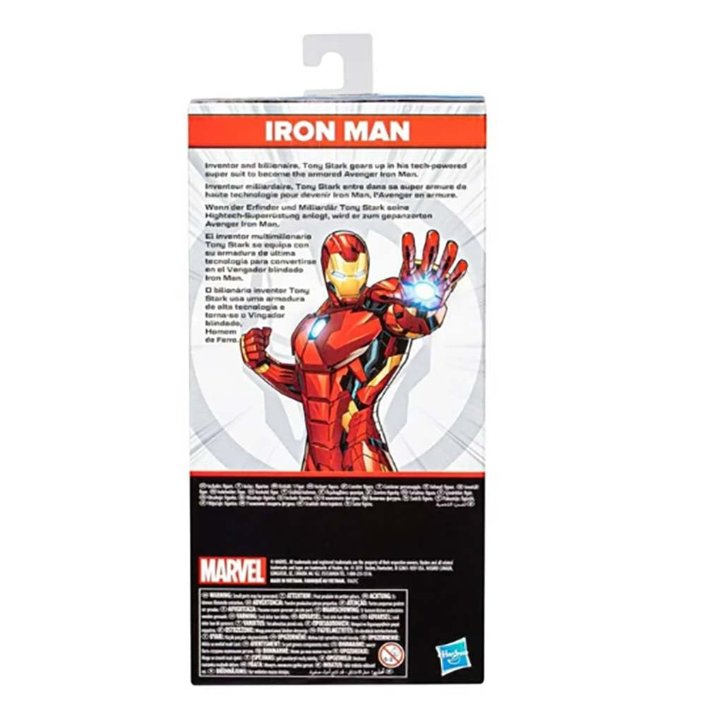 Marvel Iron Man – Figura de Acción Articulable de 24 cm, figuras de acción y colección