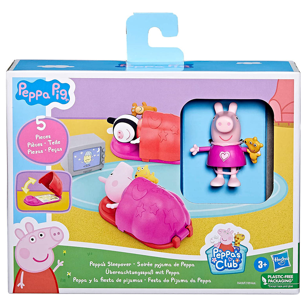 Peppa Pig y la fiesta de pijamas F2189: Figura de acción - Edad 3+