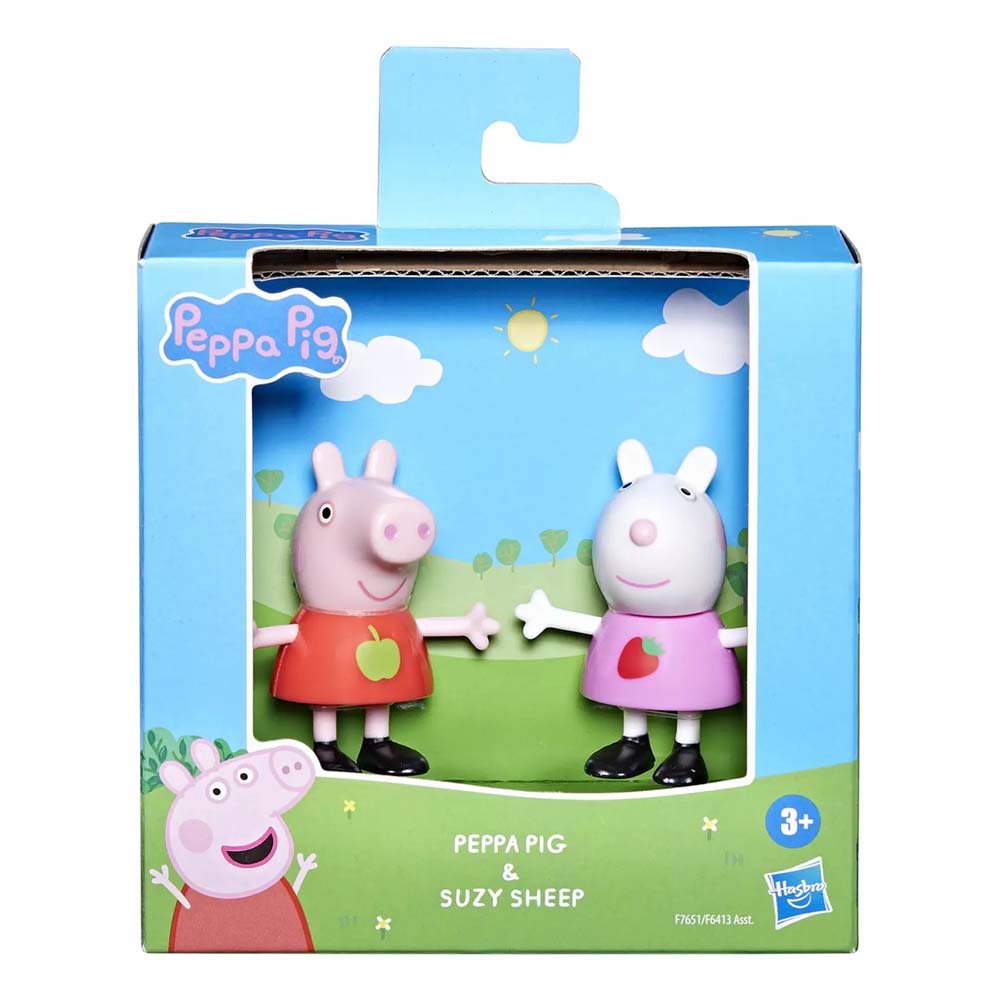 Peppa Pig Figuras - Peppa Pig y Suzy Sheep F6413, figuras de acción