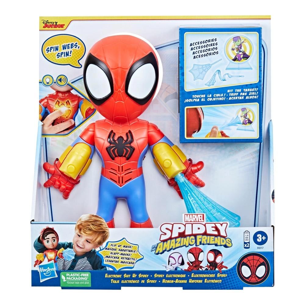 Marvel SAF Electronic Spidey Figure F8317: Figura de acción