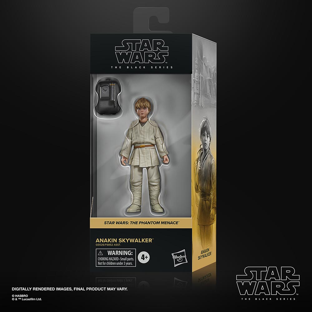 Star Wars The Black Series - Anakin Skywalker G0026: Figura de acción - Edad 4+