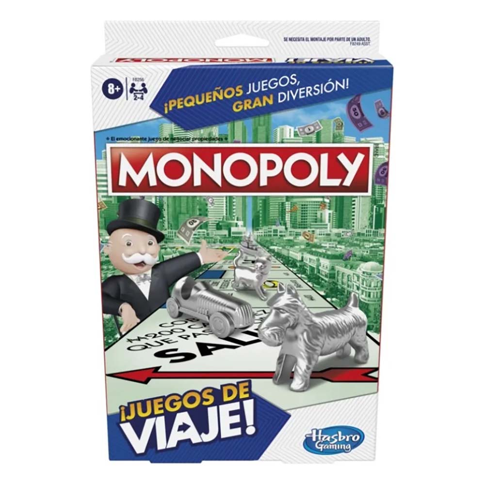 Monopoly Grab and Go F8249, juegos de mesa