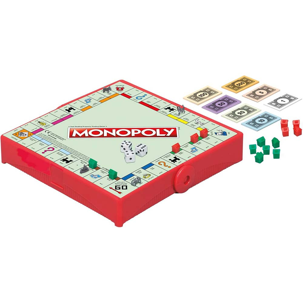 Monopoly Grab and Go F8249, juegos de mesa