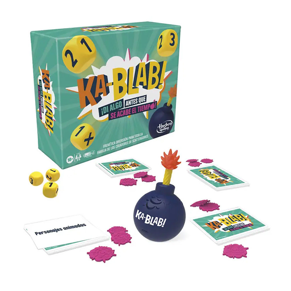 Hasbro Kablab F2562: Juego de mesa - Edad 10+
