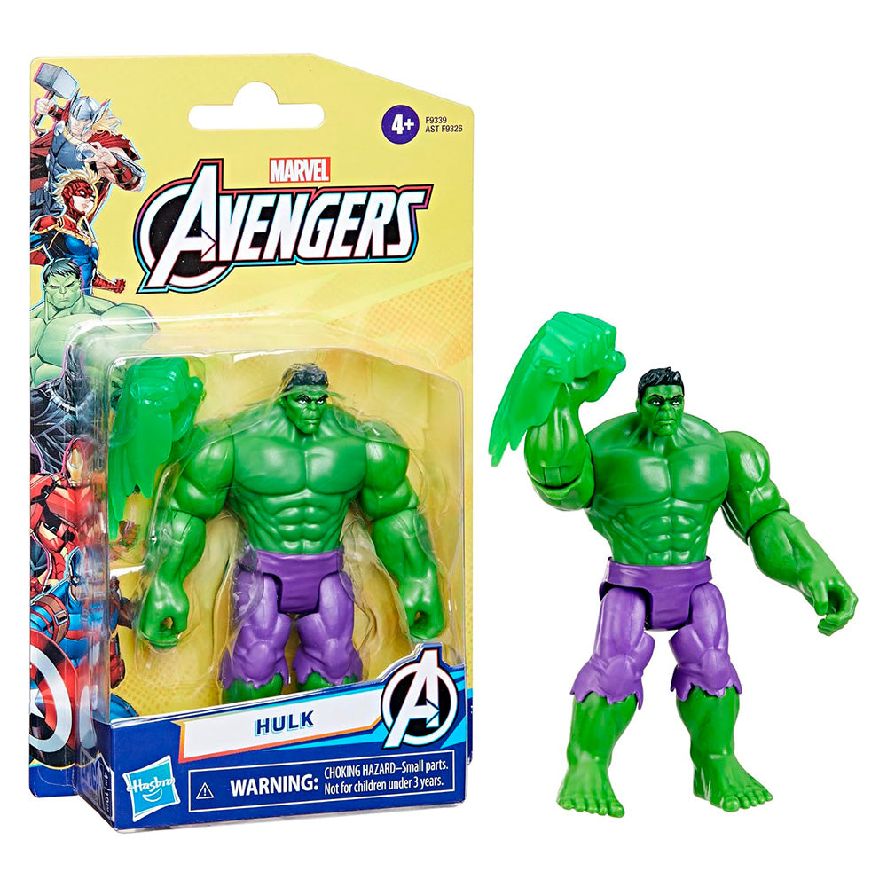 Marvel Avengers 4in Dlx Hulk F9339: Figura de 4 pulgadas - Edad 4+