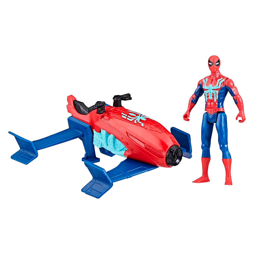 Marvel Spider-Man Web Splashers Vehicle F8967: Figura de acción - Edad 4+
